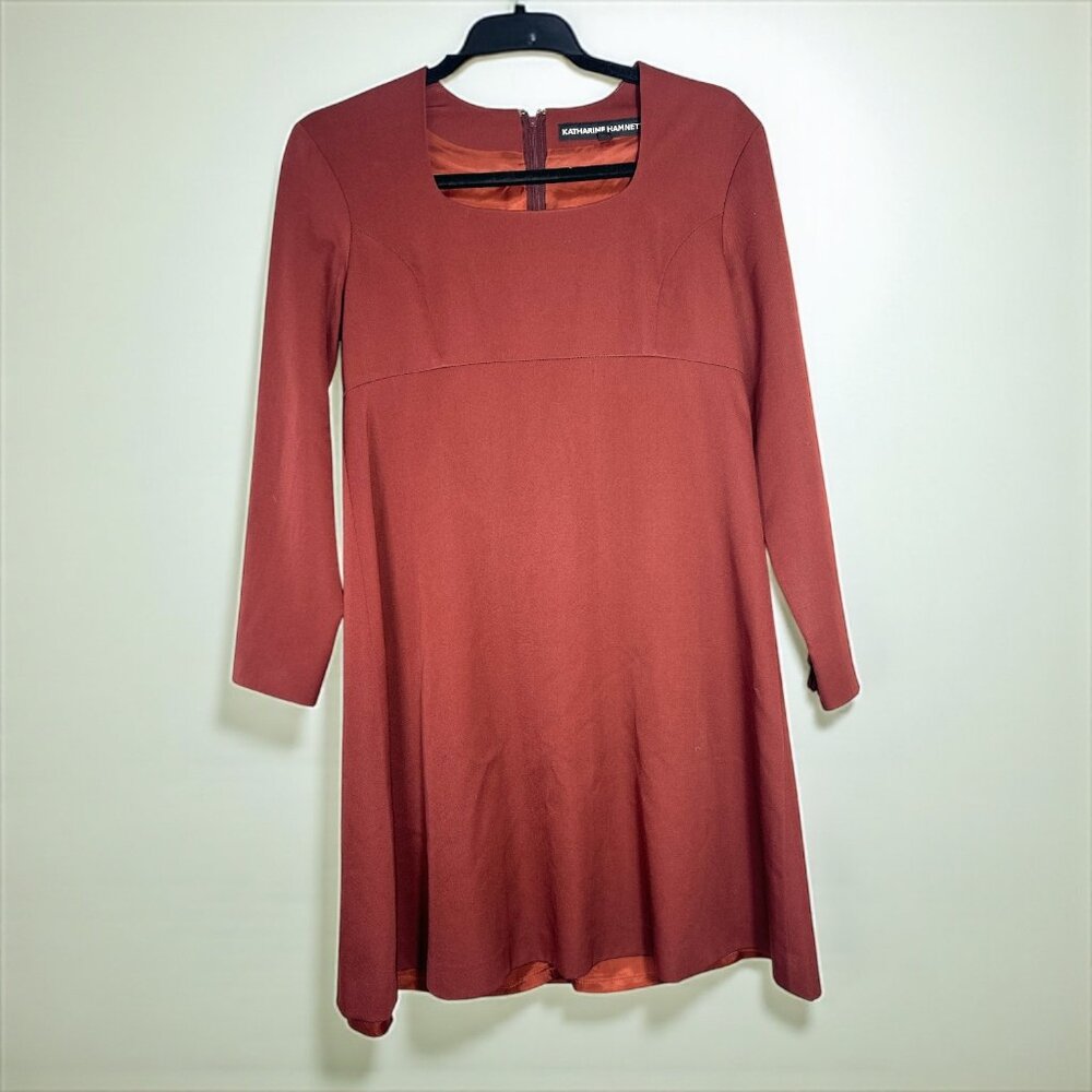Designer Katharine Hamnett Terracotta Dress